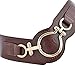 Talleffort Wide Metal Interlock Buckle Elastic Waist Belt For Women (Waist(26