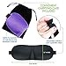 Lingito Sleep Mask 2-Pack | Adjustable 3D Contoured Eye Masks for Sleeping, Shift Works, Naps & Night Blindfold Eyeshade for Men and Women | Included 25 Piece Ultra Soft Foam Earplugs
