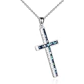 YFN Cross Necklace Sterling Silver Religious Cross Pendant Jewelry Christian Gifts for Women Men