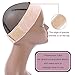 10 Pcs Brown and 10 Pcs Black Wig Grip Headband for women