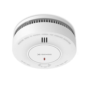 Detector de humo inteligente en blanco, detector de incendios ...