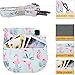 SAIKA Protective & Portable Case Compatible with Mini 11/9 / 8/8+ Instant Camera -Flamingo