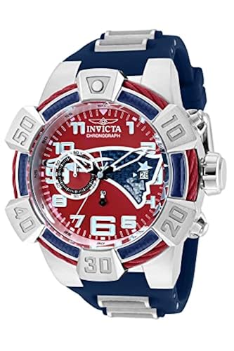 Invicta NFL New England Patriots Men's Watch Blue