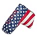 HIFROM Stars and Stripes Golf Putter Head Covers Putter Cover Blade Headcover for All Brands Blade