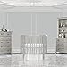 Dream On Me Sophia Posh Circular Crib, Silver Pearl