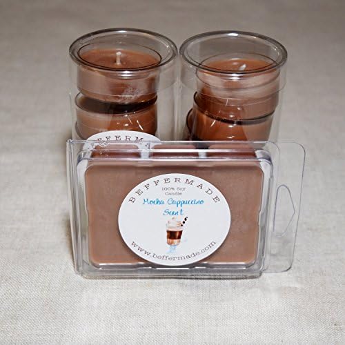 Mocha Cappuccino Wax Melt, Soy Wax Cubes, 3 oz