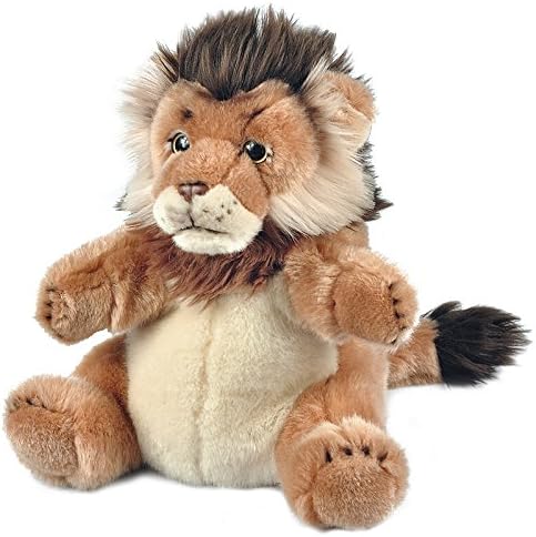 GLYBY National Geographic (NATIONALGEOGRAPHIC) Handdale Series Animal Dolls Dolls and Dolls Even Simulation Model Children Baby Animals World Toys Lion Shair Even 10"