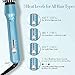 SwanMyst Curling Iron Brush, Dual Voltage Travel-friendly 1 Inch Tourmaline Ceramic Ionic Hair Curler Hot Brush, Anti-scald Instant Heat Up Curling Wand with Teeth Styling Brush
