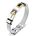 Moniya Stainless Steel Religious Cross Bracelet Bangle For Men Boys Sporty Wristband Size Adjustable