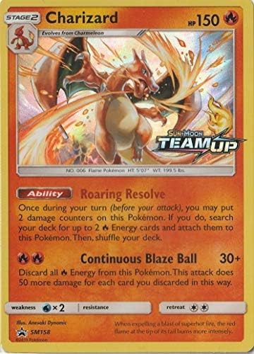 Charizard SM158 Pre-Release Promo