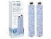 Fette Filter - Hardwood Floor Brush Roll Compatible with Bissell CrossWave 1926. Compare to Part # 1608022 & 160-8022. (Pack of 2)