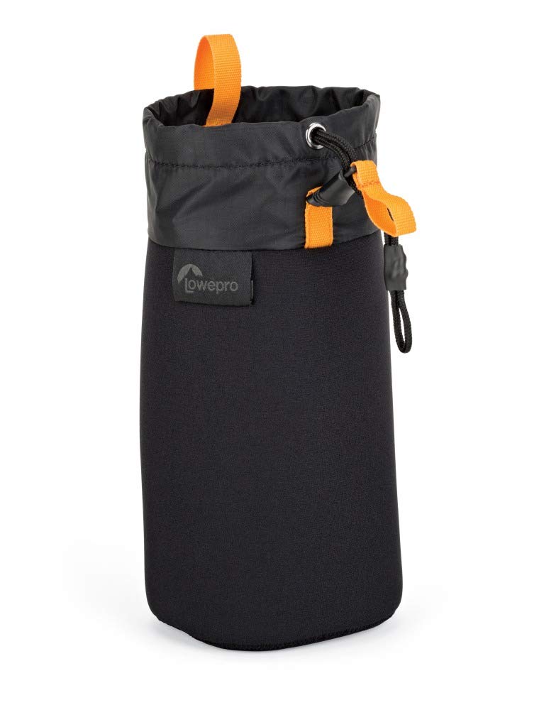 Lowepro LP37182-PWW, ProTactic Bottle Pouch Modular Accessory for ProTactic 350 AW II/450 AW II Backpacks, Insulated Construction, Fits 1 L Bottle, Black, Standard