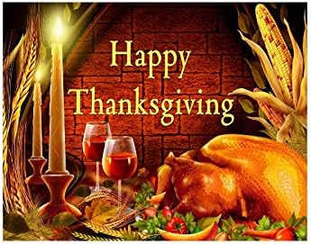 Happy Thanksgiving Day Custom Collage Poster Paper Print Wall Art Living Room Home Office Decor 11" x 14"