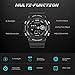 ETEVON Mens' 'Batman' Waterproof Digital Wrist Watch - Alarm LED Light Stopwatch Date - Outdoor Sport Electronic Watches for Men,Wristwatch for Men Teenagers (Black)