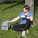F40C4TMP Lunch Box Insulated Double Deck Lunch Bag for Men Women, 12 Cans Leak-proof Dual Compartment Cooler Tote Keep Warm and Cold with Bottle Side Pocket and shoulder Strap for School, Camping Grey