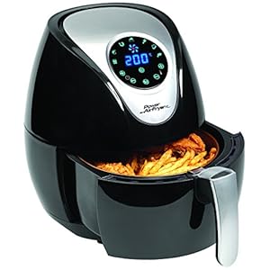 Power-Air-Fryer-XL-32-Litre-Chip-Fryer-Portable-Oven-Oil-Free-Hot-Air-Health-Fryer-with-Baking-Tray-1500W-Black Power Air Fryer XL 3.2 Litre - Chip Fryer, Portable Oven, Oil Free Hot Air Health Fryer with Baking Tray (1500W) Black
