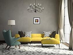 Framed Art Print, 'Untitled 1987' by Keith