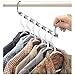 Ipow Wonder Magic Clothes Closet Hangers Clothing Organizer - Set of 8