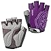 SBD VEBE Womens Sports Professional Non-Slip Biking Riding Gloves Cycling Accessaries,Purple,L by sibeidi