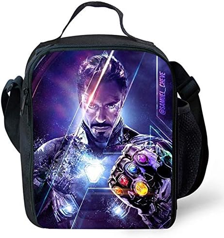 RosewineC Avengers Endgame Lunch Bag Insulated Cool Picnic Tote Bag Lunch bag