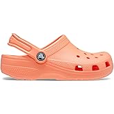 Crocs Unisex Kids Classic Clogs (Little Kid/Big Kid) Pink Lemonade 1 Medium Little Kid