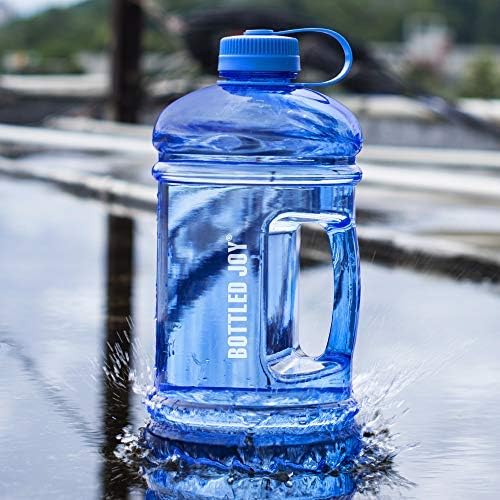 Blue BPA-free water bottle for $11.99, August 9, 2023.