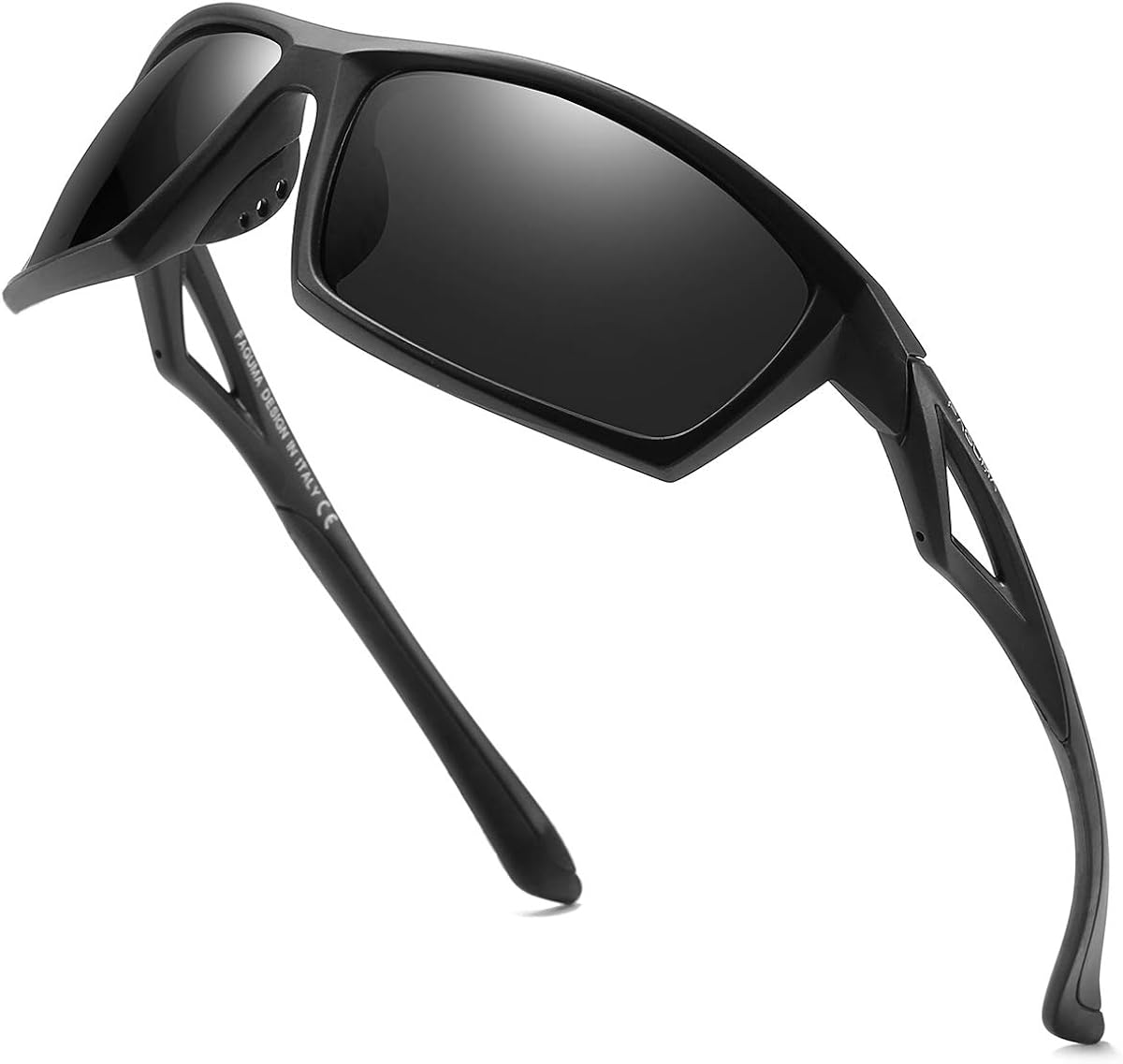 FAGUMA Sports Polarized Sunglasses For Men Cycling Driving