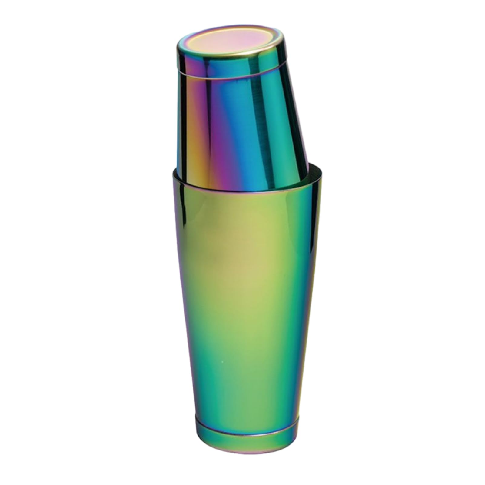 Boston Cocktail Shaker, Stylish Martini Mocktail Making Set Perfect for Crafting and Mixing Cocktails, 28oz Shaker Tin and 18oz Mixing Glass, Colorful Finish, Ideal for Professional and Home Use