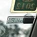 Hosaire Car Clock Digital Transparent LCD Display Smart Applied Electronic Clock with Sucker