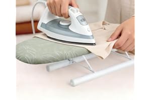 2 PCS Foldable Ironing Board, Space Saving Tabletop Ironing Board, Sleeve Cuffs and Collars Handling, Portable Compact Iron B