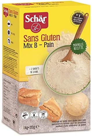 Schar Mix Pane Melange De Farine Pour Pain Sans Gluten 1 2kg