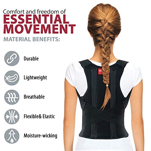 ORTONYX Comfort Posture Corrector Clavicle and Shoulder Support Back