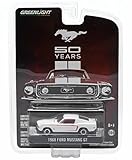 1968 FORD MUSTANG GT (White) * MUSTANG 50 YEARS * 2015 Greenlight Collectibles Anniversary Collection Series 2 Limited Edition 1:64 Scale Die-Cast Vehicle