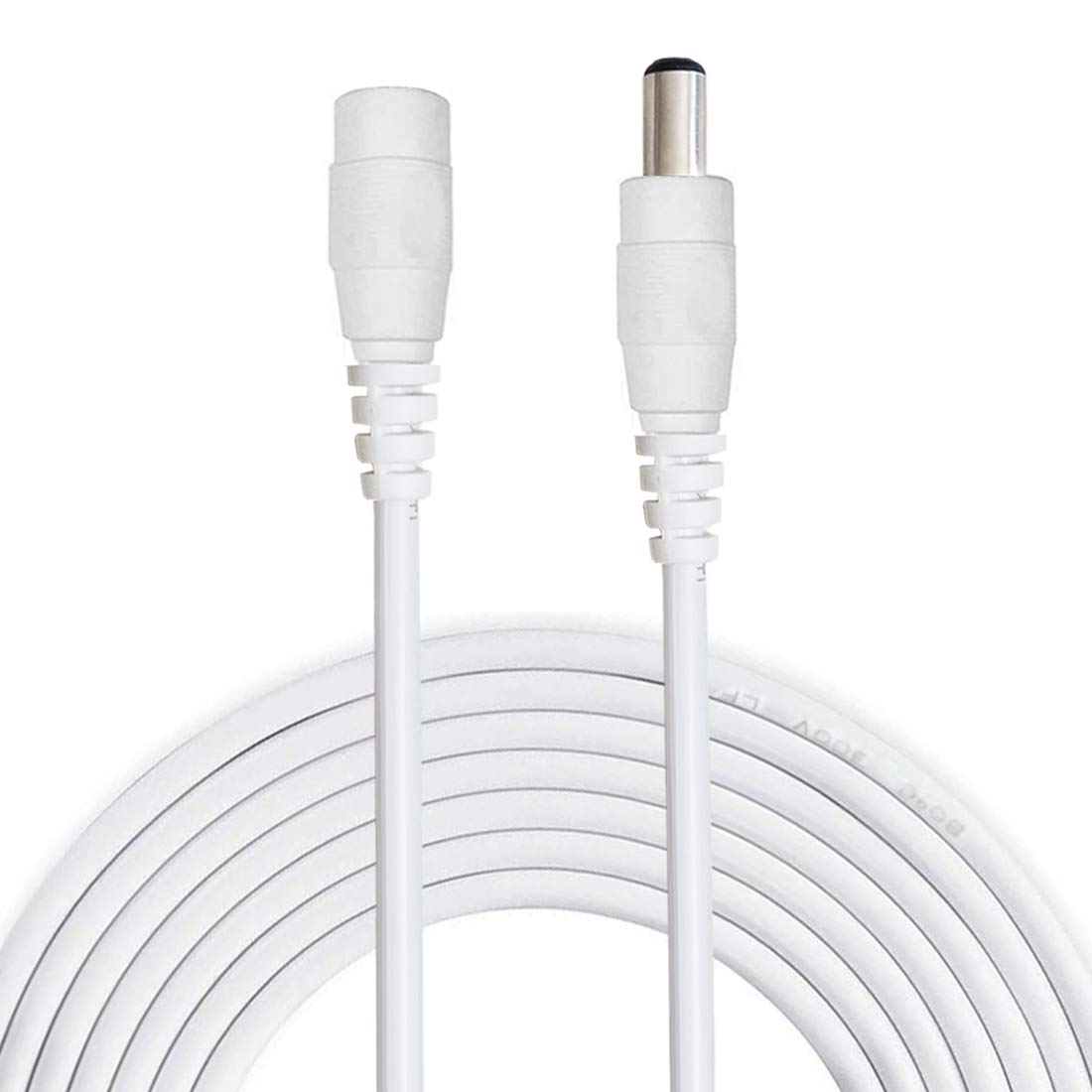 Liwinting 10m/32.8ft DC Extension Cable 2.1mm / 5.5mm Male to Female