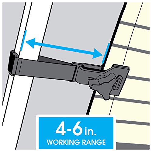 Camco RV Awning DeFlapper Features a 2Inch Wide Clamp with Soft