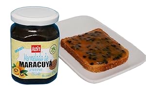 Premium Passion Fruit Jam with Seeds, 10.5oz of Artisanal and 100% Natural Healthy Sweet Acid Flavor, Sweetened with Pure Ste