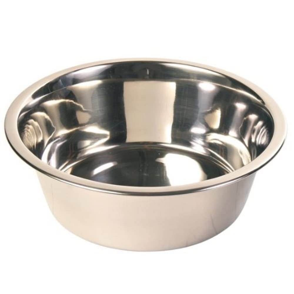 Trixie Stainless Steel Dog Bowl, 2.8 Litre
