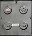 Bunny Rabbit Easter Oreo Cookie Sandwich Chocolate Candy Mold 1639