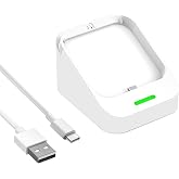 WUKUR Dock for Square Reader 2nd Generation, Holder Stand for Square Card Reader 2 Gen, Compact Dock with Upgraded Detachable USB-C Port and Smart Anti-Slip Button (Cable Included, No Device)