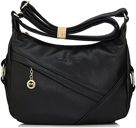 YouNuo Womens Fashion Leather Crossbody Purse Medium Size Crossbody Shoulder Bags Multi Pockets