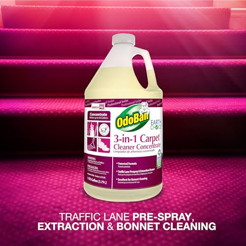 OdoBan Professional 3-in-1 Carpet Cleaner Concentrate, Made in the USA, 1 Gallon photo 9