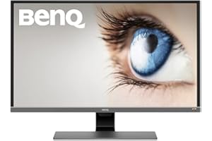 BenQ EW3270U 32 Inch 4K Computer Monitor with Built in Speaker, Freesync, USB-C, HDMI, DP, P3 Colors, Brightness Intelligent 