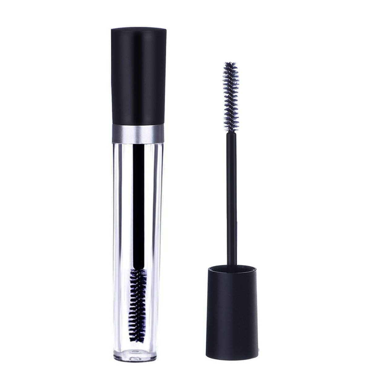 Wonderwin 3 pack 10ml Empty Mascara Tube with Eyelash Wand, Eyelash Cream Container Bottle with Rubber Inserts, Funnels and Transfer Pipettes for Castor Oil, Ideal Kit for DIY Cosmetics (3 Pack) : Beauty