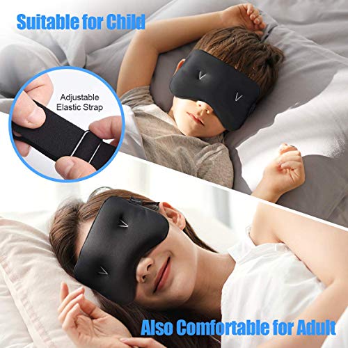 Unimi Weighted Eye Mask, Cold Compress for Puffiness,Eye Mask for Dark