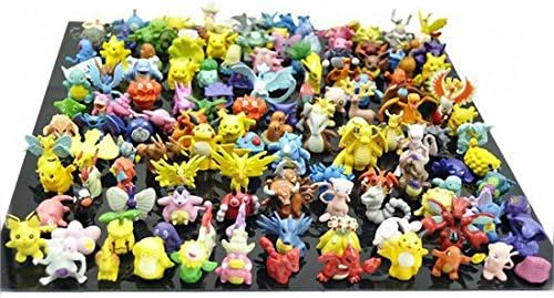 144pcs Pokemon Toy Set Mini Action Figures Pokémon Go Monster Gift 0.8-1.2-inch - Anime Figures