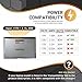 PowerSource 40W UL Listed 6Ft Long Wall Plug AC-Adapter-Charger for Samsung-Notebook-Series-9 900X 940X Np900 Np900X Np940 Np940X Np905S Np915S Np930X Ultrabook Ativ Book Laptop Power-Supply Cord