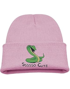 Ssssso Cute Snake Baby-Boys Unisex Winter Warm Fashion Caps