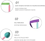 Lmyzcbzl Paper Quilling Tools Set 6 Pcs Flower Rolling Slotted Needle Pen DIY view 4