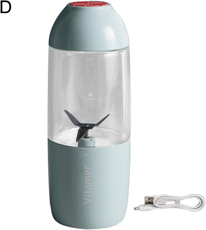 Luwsldirr 500ml Portable USB Fruit Mixers Extractors Rechargeable Electric Juicer Blender