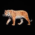 MMOS X JXK Bengal Tiger Statue Wildlife for Home Decor, Durable Polyresin with Intricate Details, Animal Sculpture Gifts for Men Dad Birthday